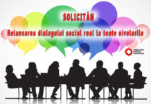 Solicităm relansarea dialogului social la toate nivelurile