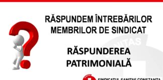 RĂSPUNDEM ÎNTREBĂRILOR MEMBRILOR – RĂSPUNDEREA PATRIMONIALĂ