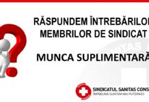 RĂSPUNDEM ÎNTREBĂRILOR MEMBRILOR – MUNCA SUPLIMENTARĂ