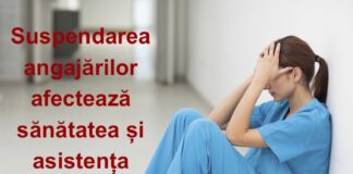 SUSPENDAREA ANGAJĂRILOR AFECTEAZĂ SĂNĂTATEA ȘI ASISTENȚA SOCIALĂ MAI MULT DECÂT O GREVĂ!